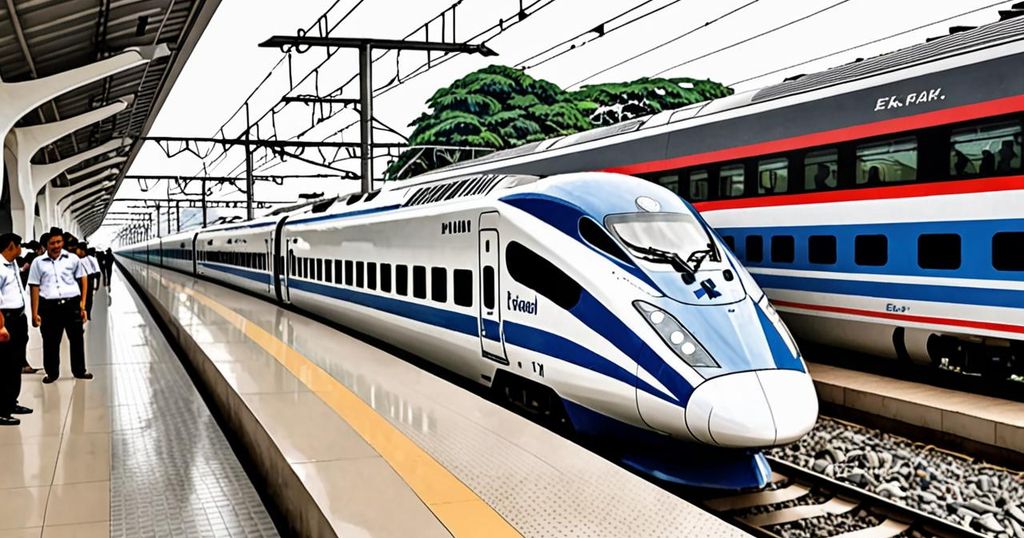 The Popular Choice: The Jakarta-Bandung High-Speed Train Gains Favor Among Indonesians During Eid Homecoming